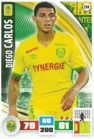 Adrenalyn XL Foot 2016-2017 - Diego Carlos - FC Nantes