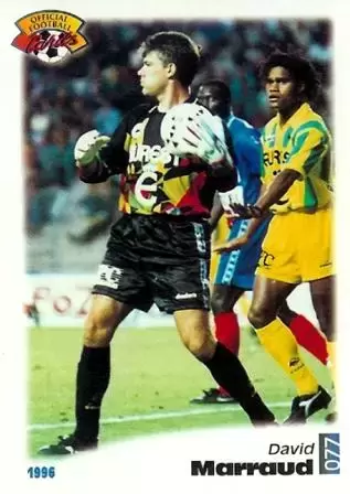 Panini U.N.F.P. Football Cards 1995-1996 - David Marraud - Nantes