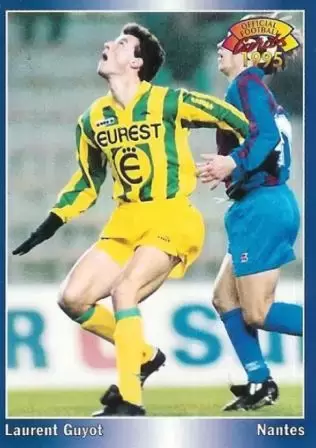 Panini U.N.F.P. Football Cartes 1994-1995 - Laurent Guyot