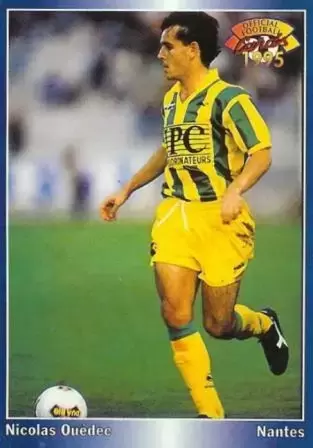 Panini U.N.F.P. Football Cartes 1994-1995 - Nicolas Ouedec