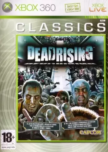 Jeux XBOX 360 - Dead Rising - Classics
