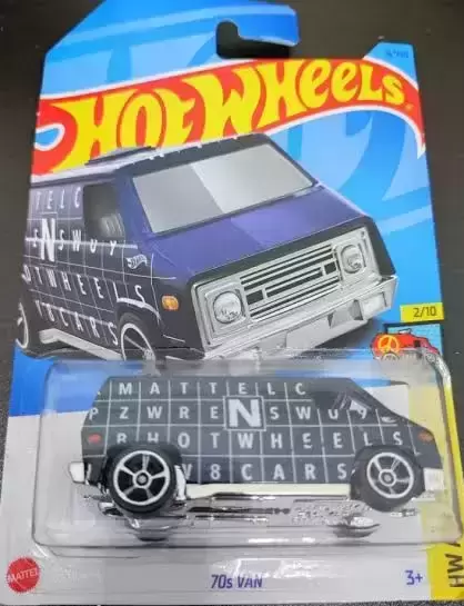 Hot Wheels Classiques - 70s Van (Dark Blue) (2/10)