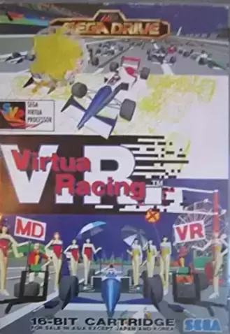 Sega Genesis Games - Virtua Racing