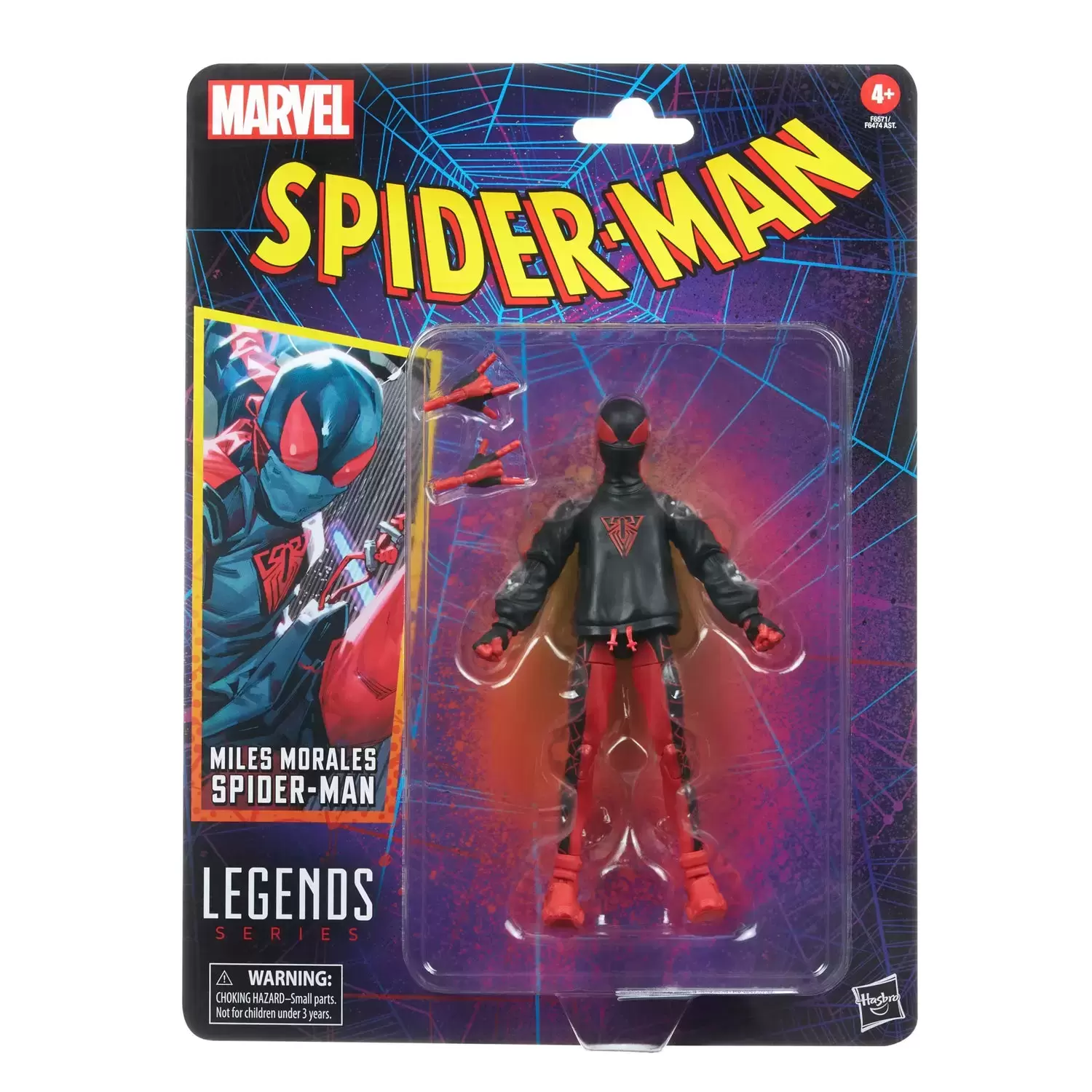 Marvel Legends 6 inch Retro Collection - Miles Morales Spider-Man