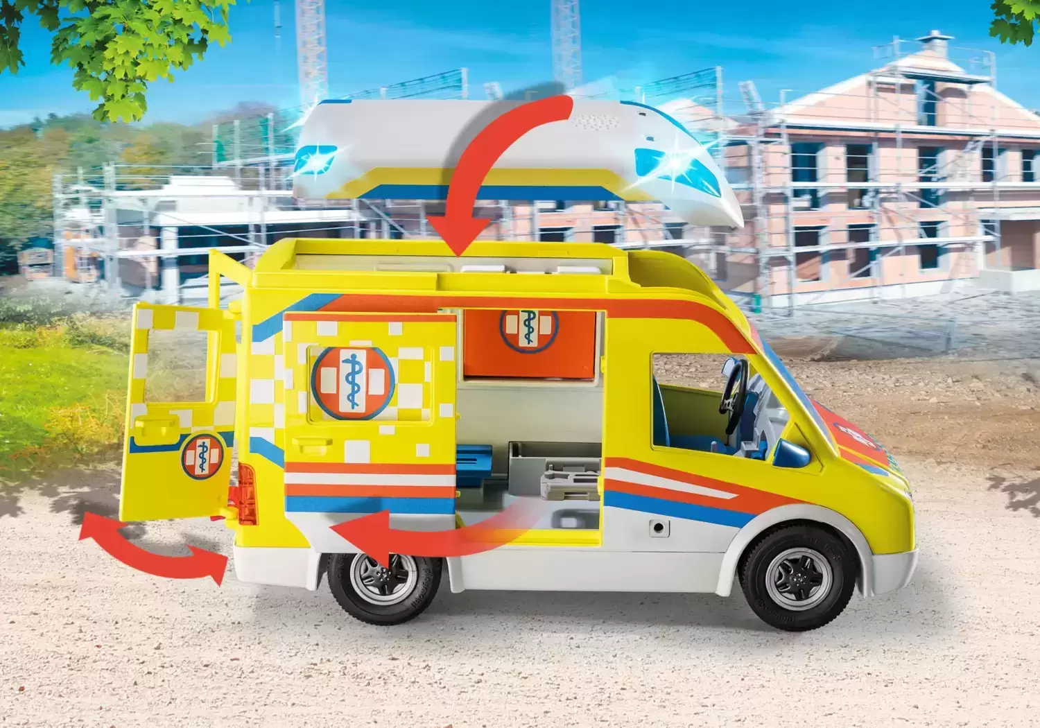 Playmobil Rescuers & Hospital - Ambulance