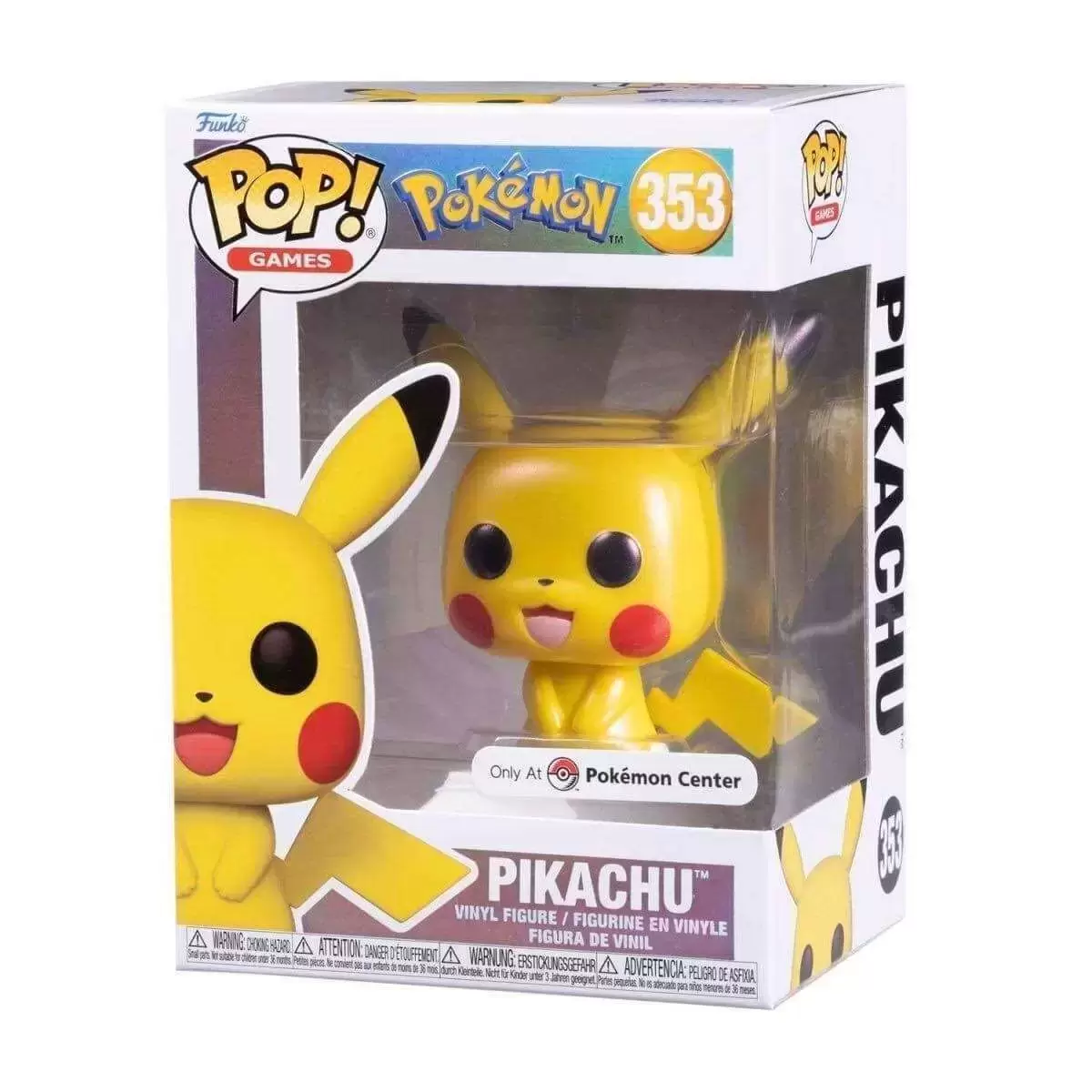 Pokemon - Pikachu Pearlescent - POP! Games action figure 353