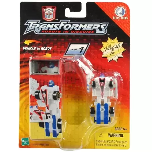Transformers Robots in Disguise (RID 2001) - Mirage (Tiny Tin)