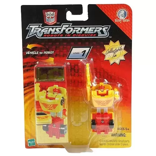 Transformers Robots in Disguise (RID 2001) - R.E.V (Tiny Tin)