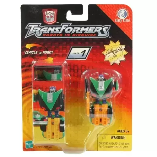 Transformers Robots in Disguise (RID 2001) - Side Swipe (Tiny Tin)