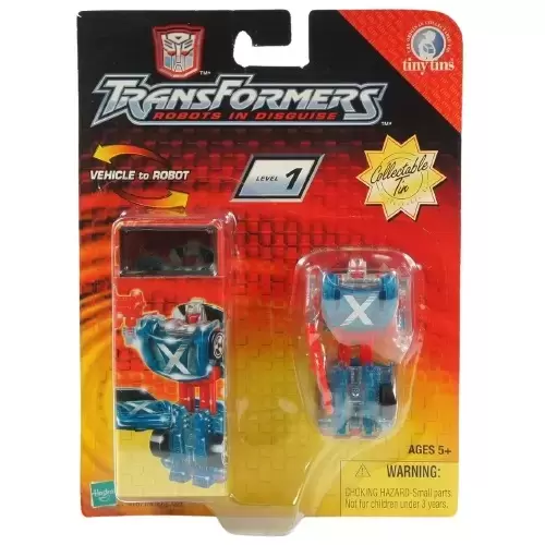 Transformers Robots in Disguise (RID 2001) - Crosswise (Tiny Tin)