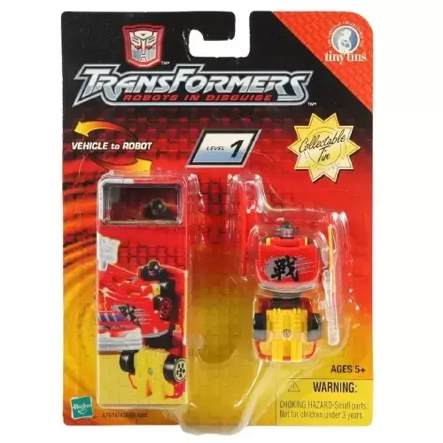 Transformers Robots in Disguise (RID 2001) - W.A.R.S (Tiny Tin)