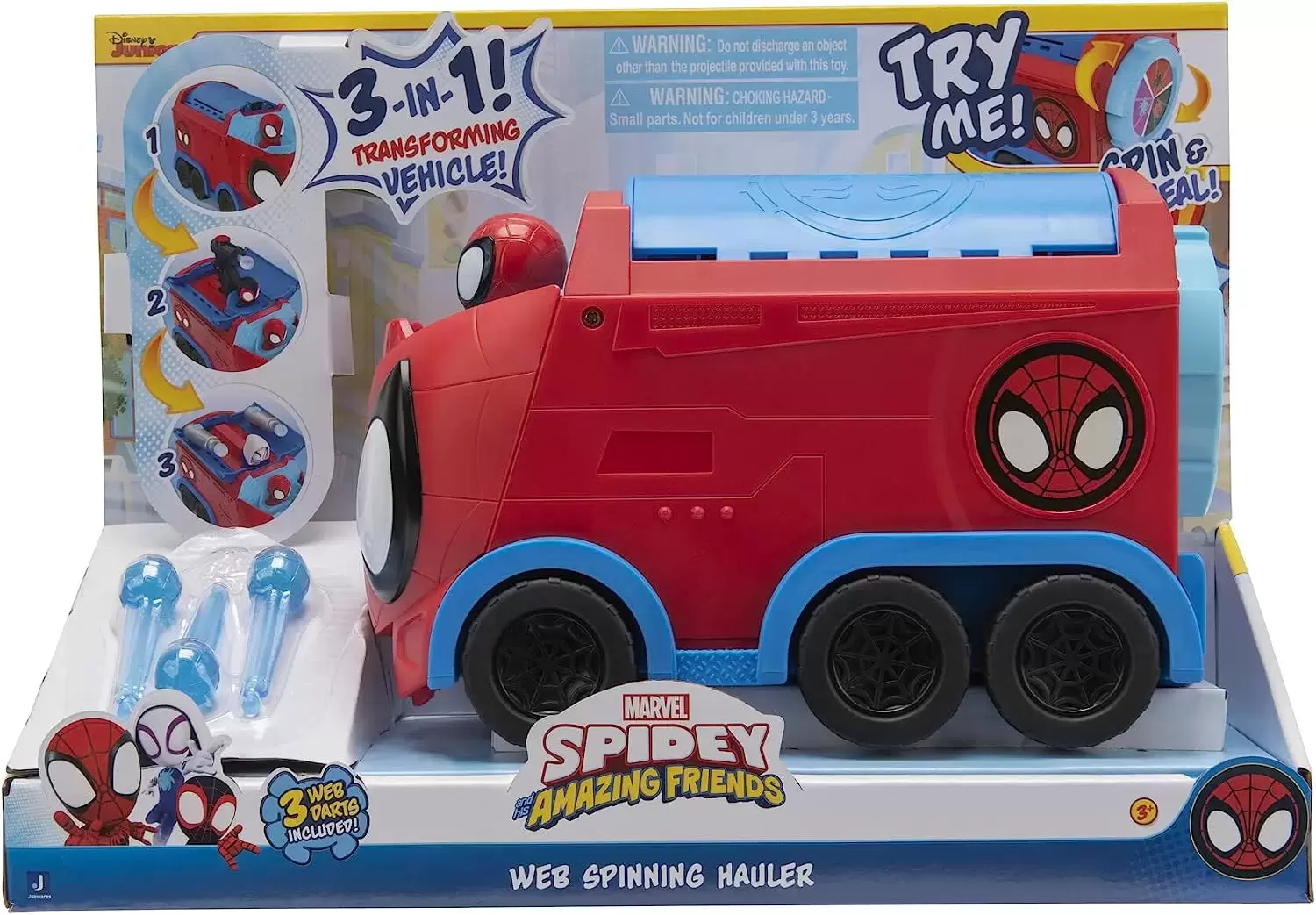 Spidey And His Amazing Friends - Web Spinning Hauler