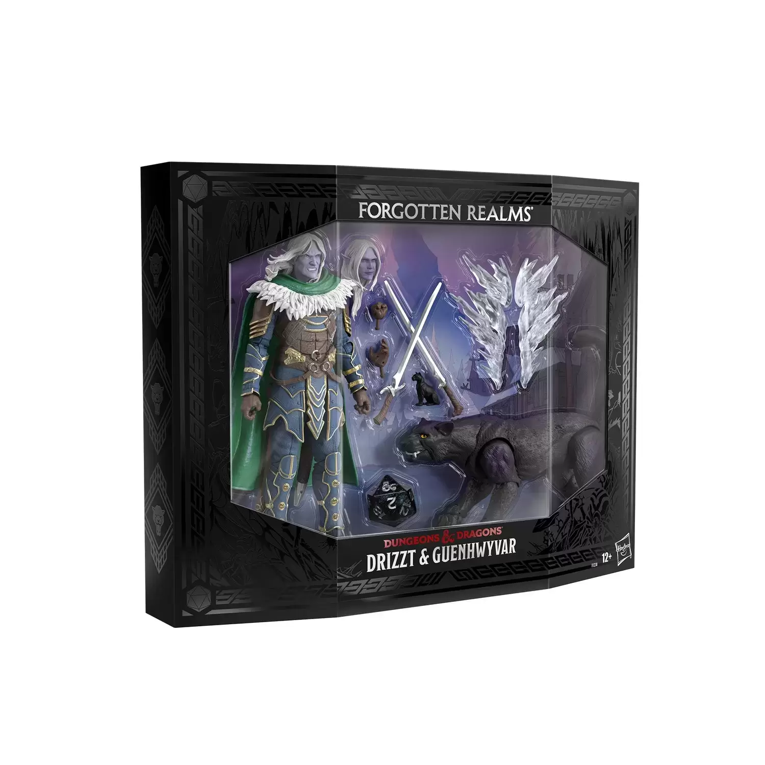 Dungeons & Dragons - Hasbro - Dungeons & Dragons Forgotten Realms Drizzt & Guenhwyvar (Hasbro Pulse Exclusive) F1238