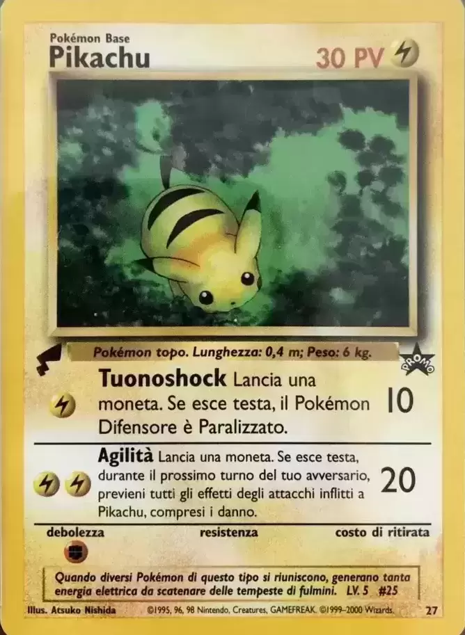 Pikachu World Collection 2000 - Pikachu