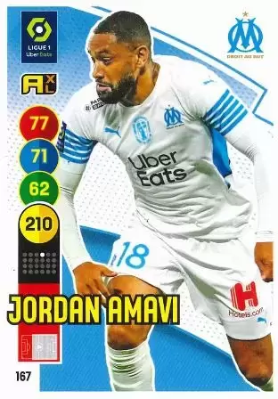 Adrenalyn XL 2021-2022 - France - Jordan Amavi - Olympique de Marseille