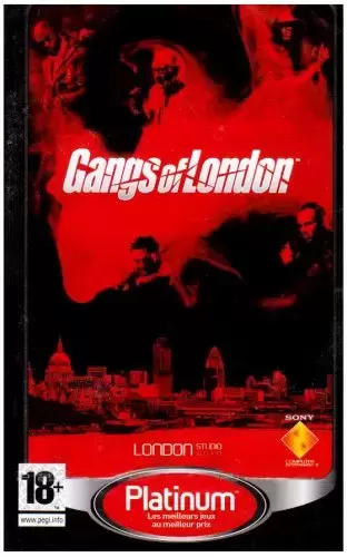 Jeux PSP - Gangs of London - Platinum