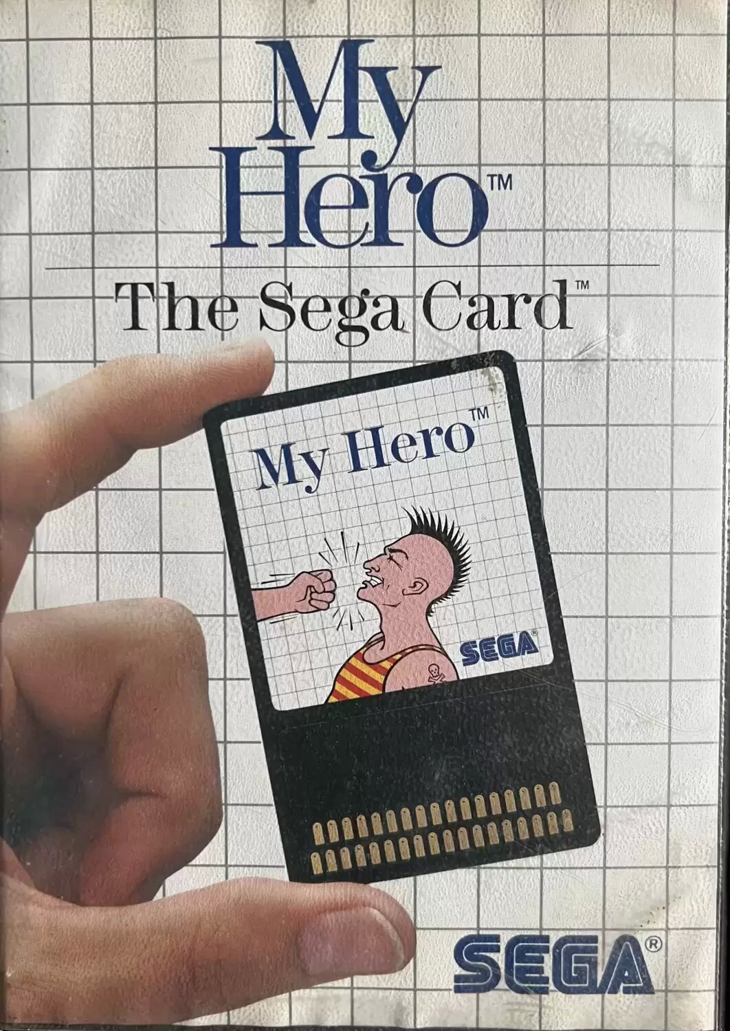 SEGA Master System Games - My Hero (Card)