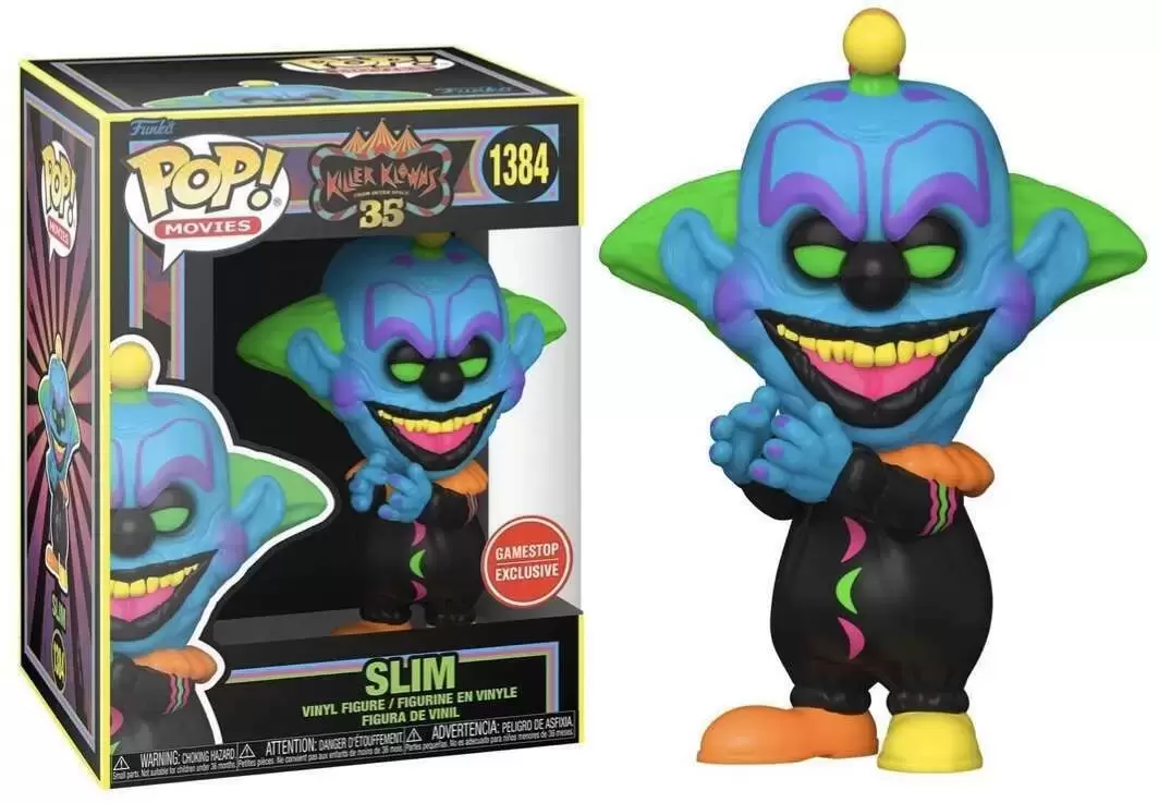 POP! Movies - Killer Klowns from Outer Space - Slim Blacklight