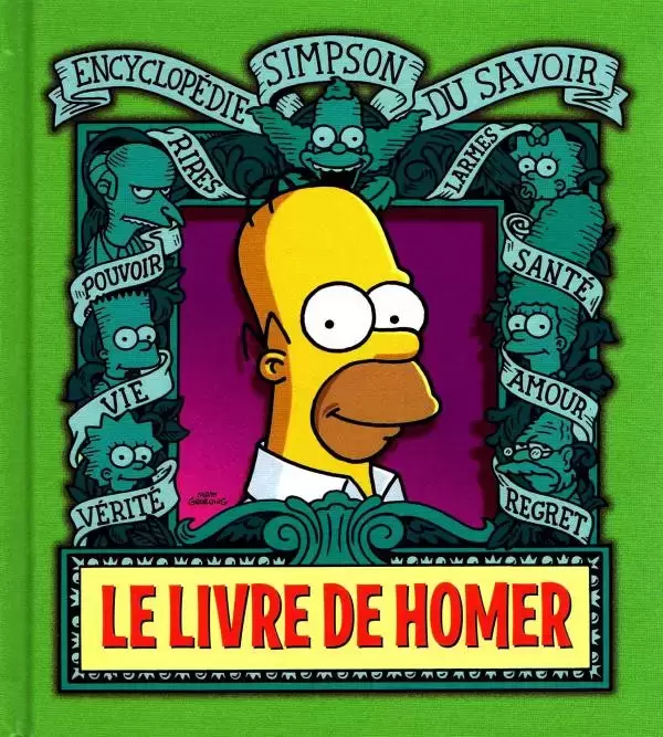 Simpson - Encyclopédie du savoir - Le Livre de Homer