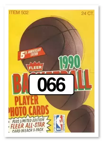 Fleer 1990-91 Basketball NBA - Chris Mullin