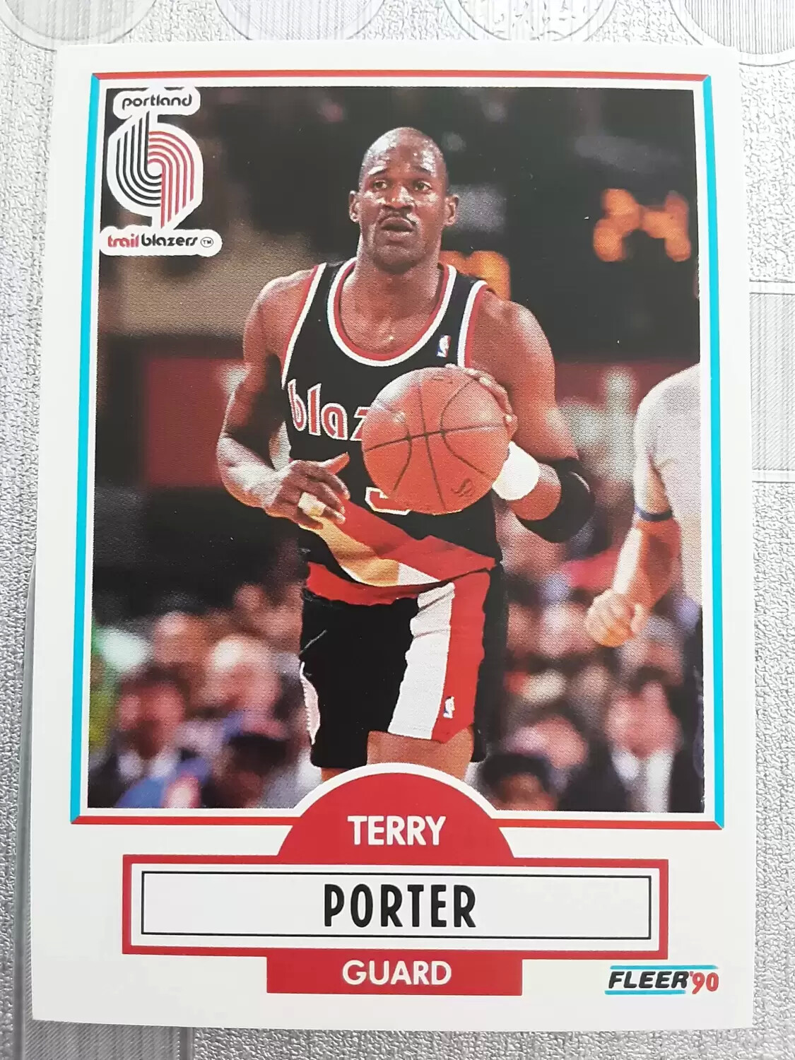 Fleer 1990-91 Basketball NBA - Terry Porter