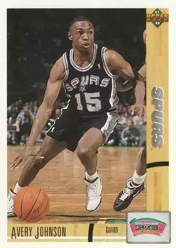 Upper D.E.C.K - NBA Basketball 91-92 Edition - US Version - Avery Johnson