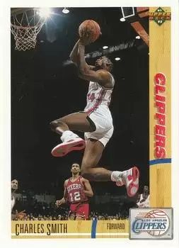 Upper D.E.C.K - NBA Basketball 91-92 Edition - US Version - Charles Smith
