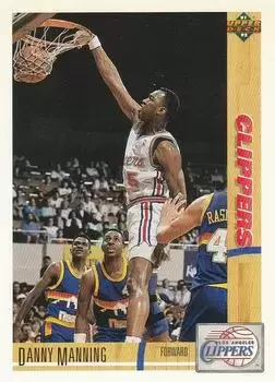 Upper D.E.C.K - NBA Basketball 91-92 Edition - US Version - Danny Manning