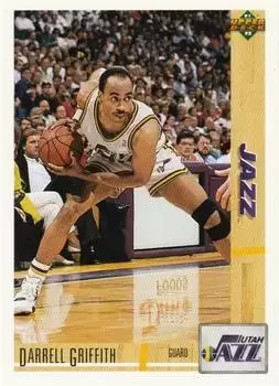 Upper D.E.C.K - NBA Basketball 91-92 Edition - US Version - Darrell Griffith