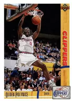 Upper D.E.C.K - NBA Basketball 91-92 Edition - US Version - Olden Polynice