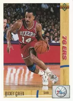 Upper D.E.C.K - NBA Basketball 91-92 Edition - US Version - Rickey Green