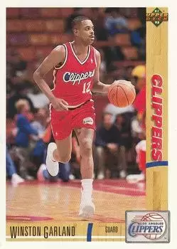 Upper D.E.C.K - NBA Basketball 91-92 Edition - US Version - Winston Garland
