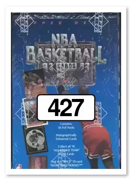 Upper D.E.C.K - NBA Basketball 92-93 Edition - US Version - Brad Daugherty AS