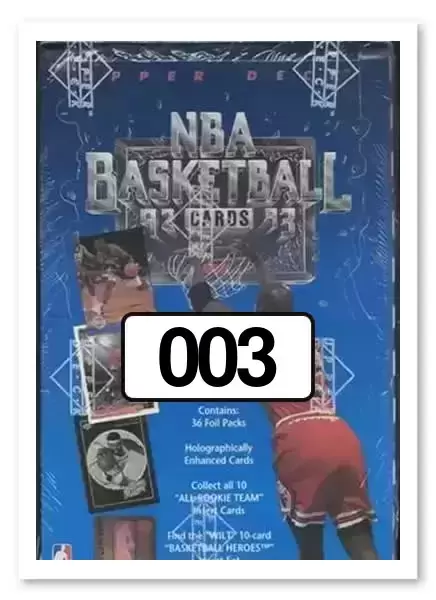 Upper D.E.C.K - NBA Basketball 92-93 Edition - US Version - Christian Laettner DPK, RC
