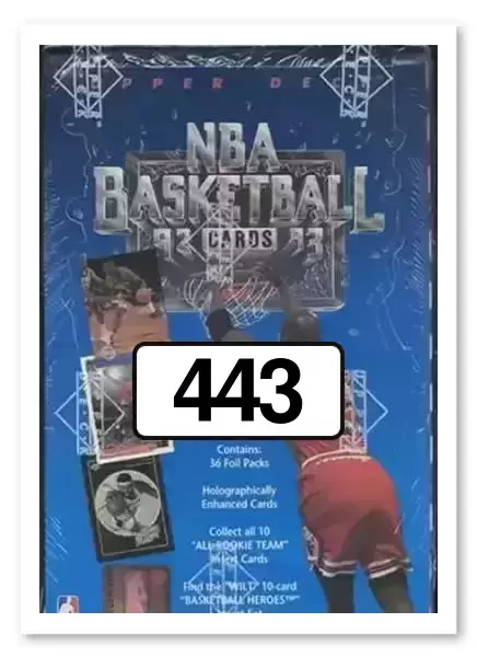 Upper D.E.C.K - NBA Basketball 92-93 Edition - US Version - Danny Manning AS