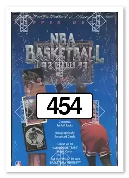 Upper D.E.C.K - NBA Basketball 92-93 Edition - US Version - Dominique Wilkins FACE