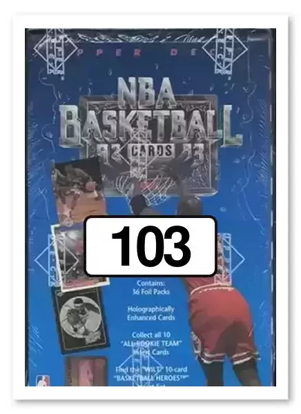 Upper D.E.C.K - NBA Basketball 92-93 Edition - US Version - Doug West