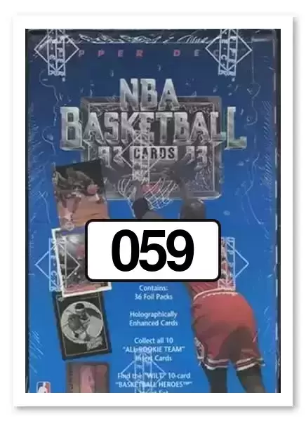 Upper D.E.C.K - NBA Basketball 92-93 Edition - US Version - Doug West CL