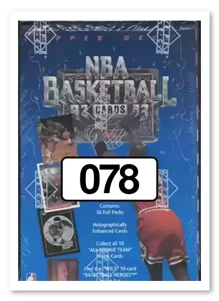 Upper D.E.C.K - NBA Basketball 92-93 Edition - US Version - Eric Murdock
