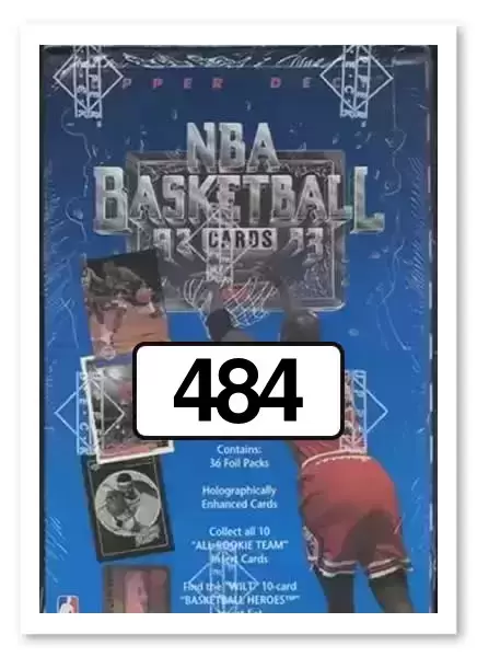 Upper D.E.C.K - NBA Basketball 92-93 Edition - US Version - Frank Brickowski GF