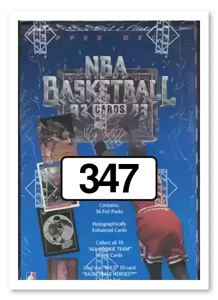 Upper D.E.C.K - NBA Basketball 92-93 Edition - US Version - Frank Johnson