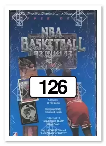 Upper D.E.C.K - NBA Basketball 92-93 Edition - US Version - Glen Rice