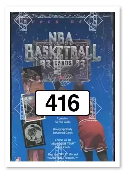 Upper D.E.C.K - NBA Basketball 92-93 Edition - US Version - J.R. Reid