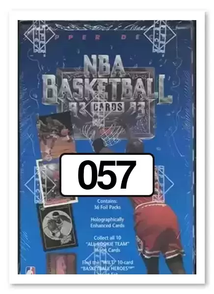 Upper D.E.C.K - NBA Basketball 92-93 Edition - US Version - Kevin Johnson CL