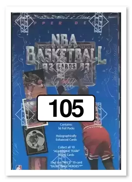 Upper D.E.C.K - NBA Basketball 92-93 Edition - US Version - Luc Longley