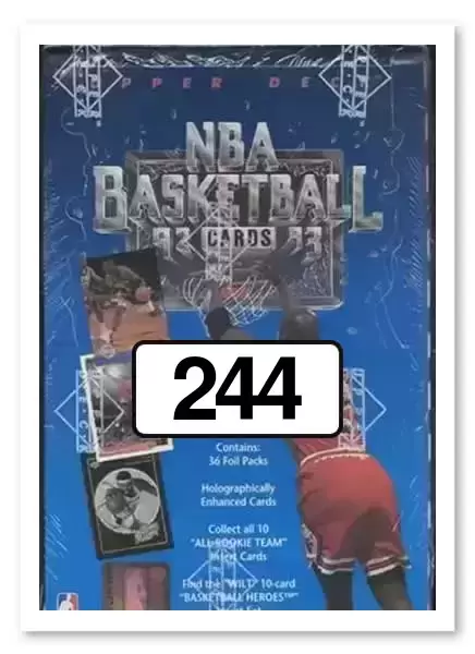 Upper D.E.C.K - NBA Basketball 92-93 Edition - US Version - Pervis Ellison