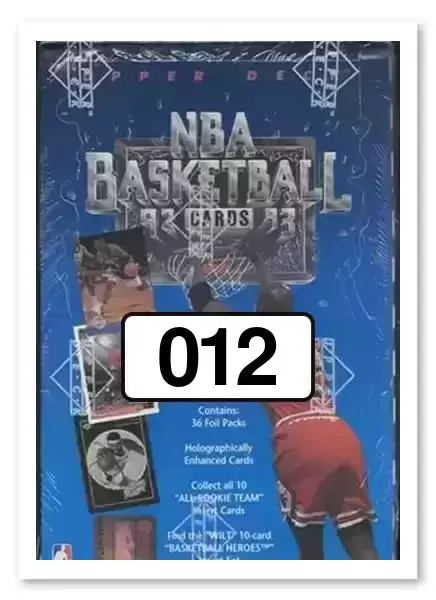 Upper D.E.C.K - NBA Basketball 92-93 Edition - US Version - Randy Woods DPK, RC