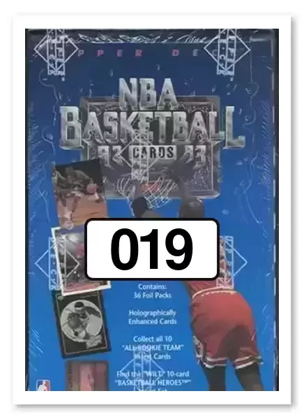 Upper D.E.C.K - NBA Basketball 92-93 Edition - US Version - Sean Rooks DPK, RC