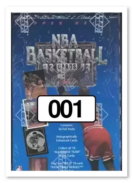 Upper D.E.C.K - NBA Basketball 92-93 Edition - US Version - Shaquille O\'Neal DPK, RC, SP