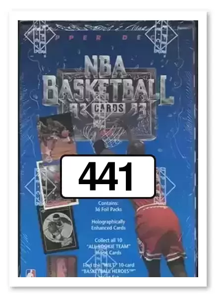 Upper D.E.C.K - NBA Basketball 92-93 Edition - US Version - Shawn Kemp AS